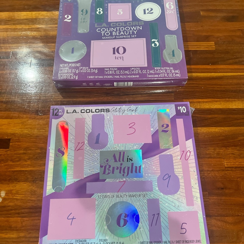 L.A. Colors Countdown to Beauty Makeup Surprise Set